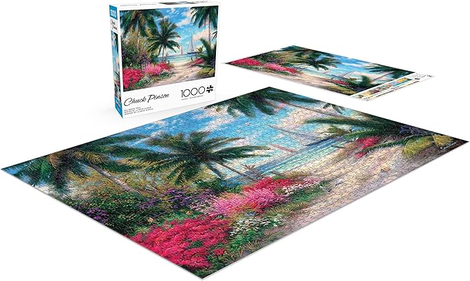 Buffalo Games - Chuck Pinson - Sea Breeze Trail - 1000 Piece Jigsaw Puzzle for Adults - Challenging Puzzle Perfect for Game Nights - Finished Size is 26.75 x 19.75