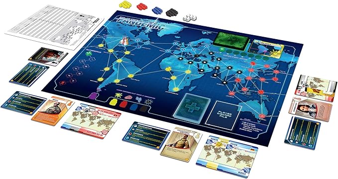 Pandemic on the Brink Board Game EXPANSION - Face New Challenges and Save Humanity! Cooperative Strategy Game for Kids and Adults, Ages 8+, 2-5 Players, 45 Minute Playtime, Made by Z-Man Games