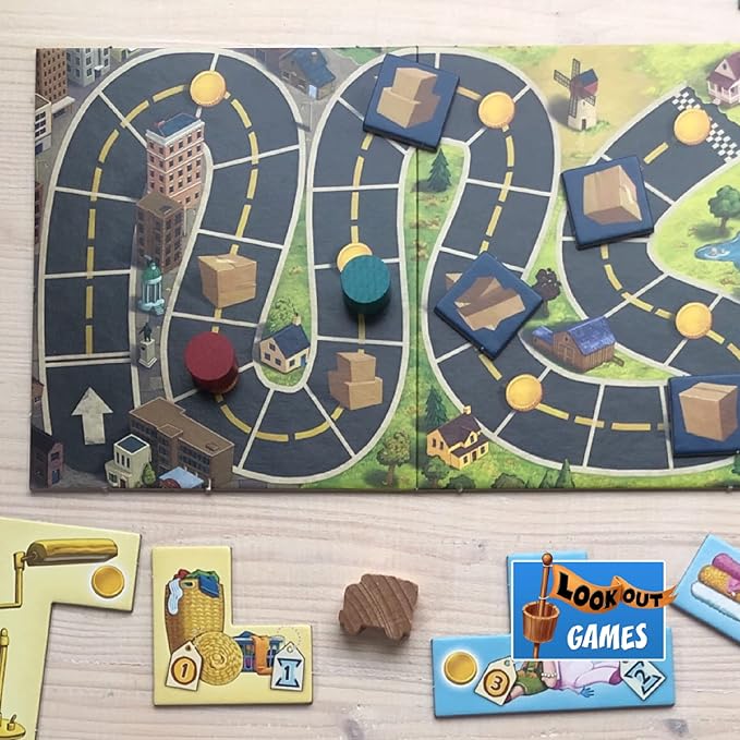 Stack'n Stuff Board Game - A Patchwork Game For Two Players! Quick and Strategic Moving Game, Puzzle Game, Fun Family Game for Kids & Adults, Ages 6+, 2 Players, 20-30 Mins