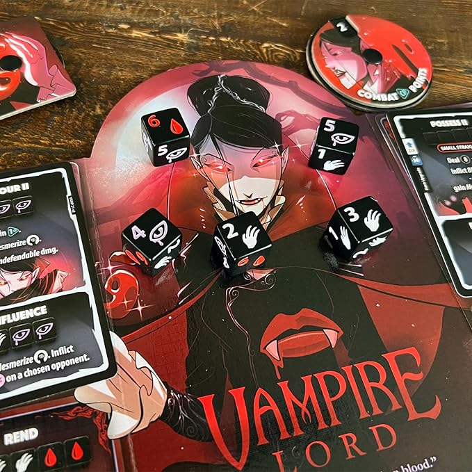 Two Hero Box - Seraph v Vampire Lord - Fast Playing Collectible Tabletop Game