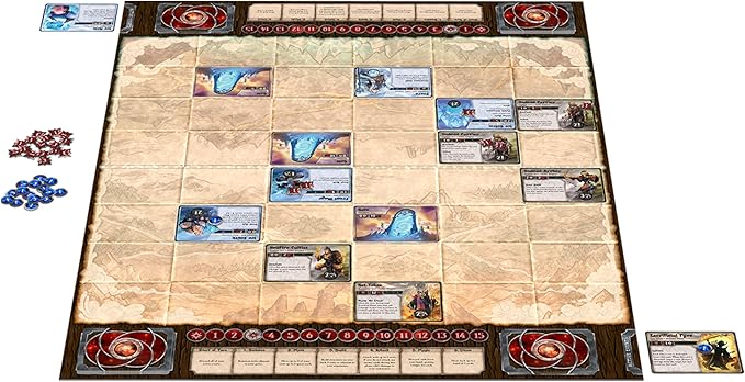 Summoner Wars Second Edition Plaid Hat Games Master Set – Tactical Dueling Card Game – Includes 6 Faction Decks, Custom Dice, and Game Board – Ages 9+, 2 Players