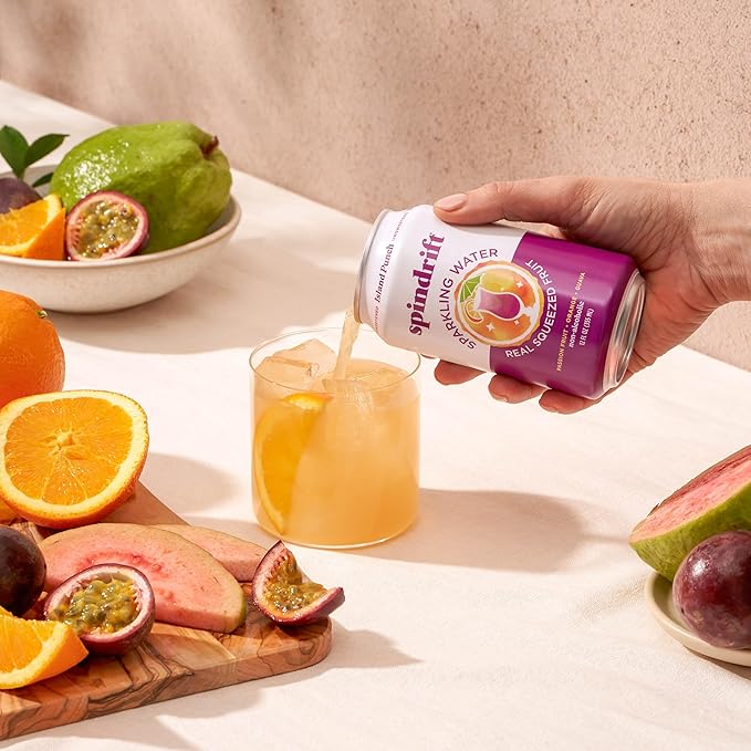 Spindrift Island Punch Can 12 Ounce (Pack of 24)