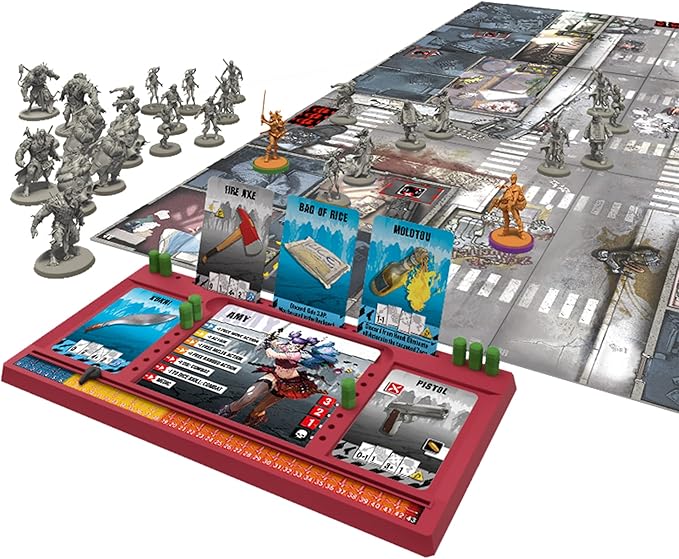Zombicide 2nd Edition Strategy Board Game | Cooperative Game for Teens and Adults | Zombie Board Game | Ages 14+ | 1-6 Players | Avg. Playtime 1 Hour | Made by CMON