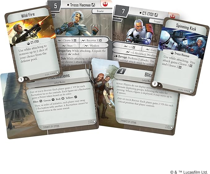 Star Wars Imperial Assault Board Game Tyrants of Lothal EXPANSION - Epic Sci-Fi Miniatures Strategy Game for Kids and Adults, Ages 14+, 1-5 Players, 1-2 Hour Playtime, Made by Fantasy Flight Games