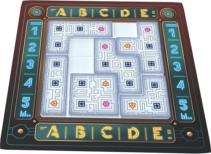 Archeo-Logic - A Competitive Deduction Board Game, Locate & Map Out A Hidden City, Ages 12+, 1-4 Players