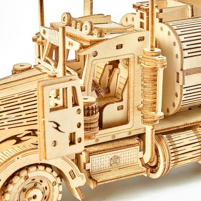 bennama 3D Wooden Puzzles Truck Model Kits, Brainteaser and Puzzle for Christmas/Birthday,Gifts for Adults and Teens to Build Combination