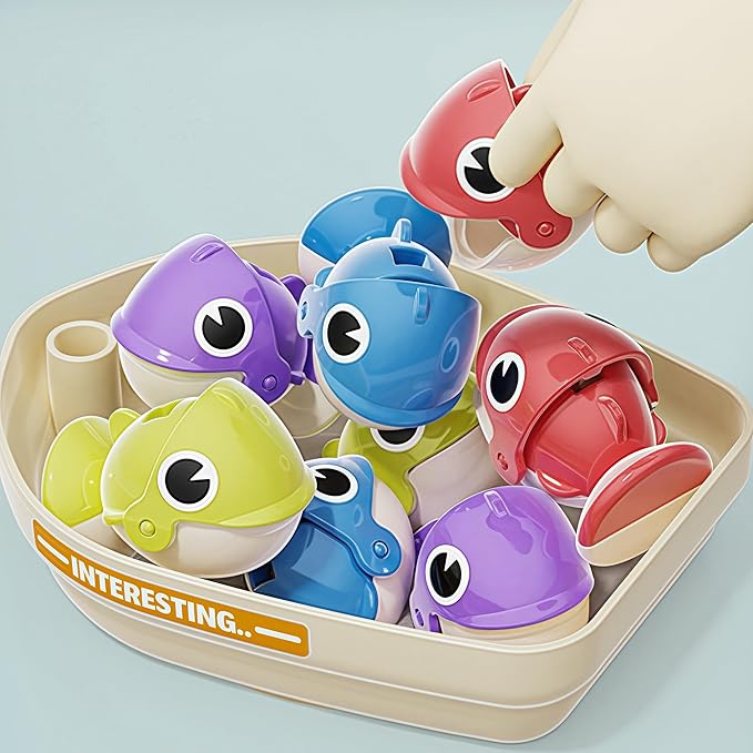 Magnetic Fishing Game for Kids Toddlers 3-8 Years Old, 47-Piece Fishing Toy Set, Fun Fishing Board Game, for 3-8 Year Old Boys Girls