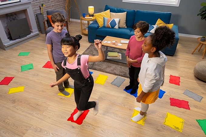 The Original The Floor is Lava! Family Edition - Interactive Game for Kids and Adults - Promotes Physical Activity - Indoor and Outdoor Safe