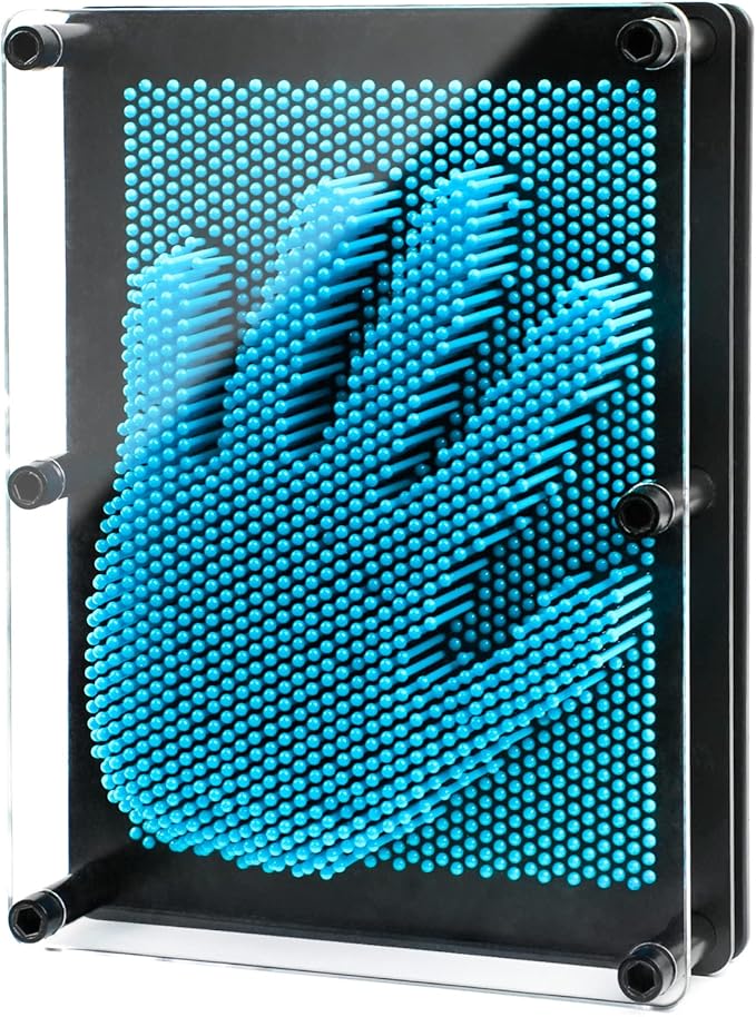 3D Pin Art Sensory Toys for Kids 5-7, Pin Art Board Impression Sensory Toys for Kids with Autism, Autism Gifts for Autistic Children Age 3, 4, 5, 6, 7, 8, 9, 10+ Years Old Boys Girls