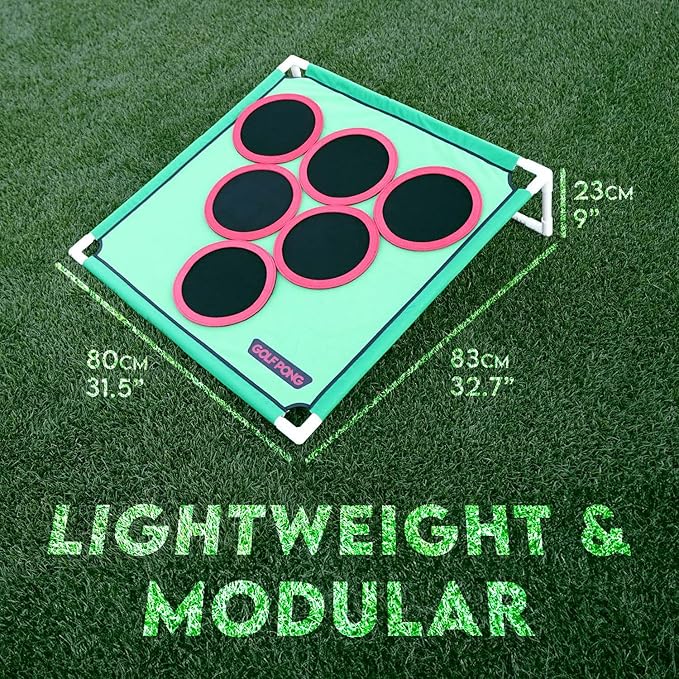 – Backyard Golf Game with 16 Chipping Velcro Balls & Mat, Yard and Outdoor Games for Adults & Family, Indoor Golf Set for Home, Beach or Party, Lawn Games for Adults & Family Outdoor