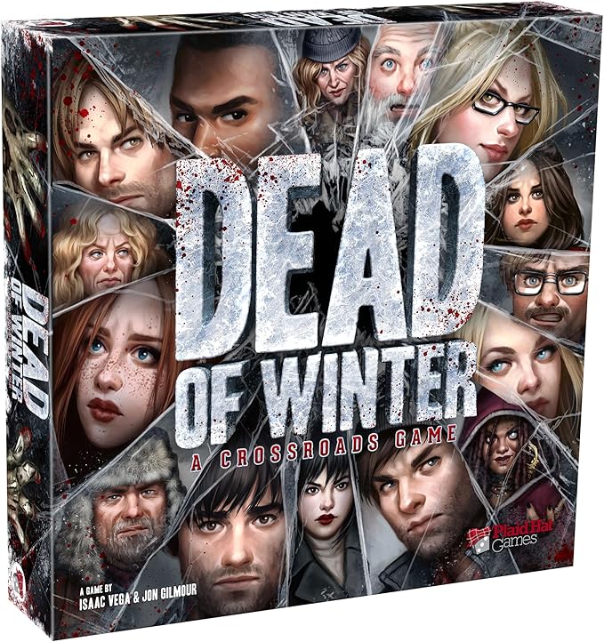 Dead of Winter - Post-Apocalyptic Survival Strategy Board Game for 2-5 Players Ages 13+, by Plaid Hat Games