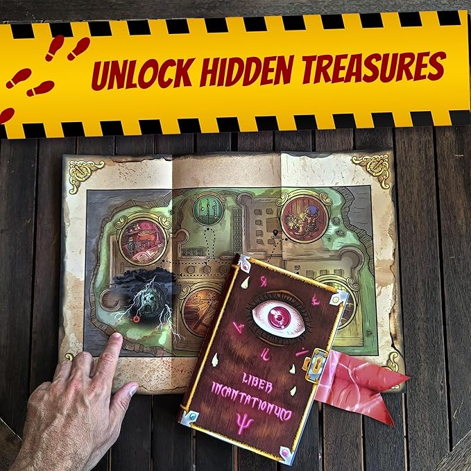 | Harry Magic Escape Room | Ages 5 to 12 | 5 Thrilling Enigmatic Rooms | Family Board Game Kids | 1-5 Players