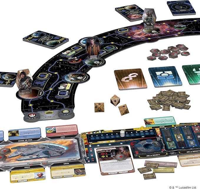 Star Wars Outer Rim Board Game | Strategy Game | Adventure Game for Adults and Teens | Ages 14 and up | 1-4 Players | Average Playtime 3-4 Hours | Made by Fantasy Flight Games