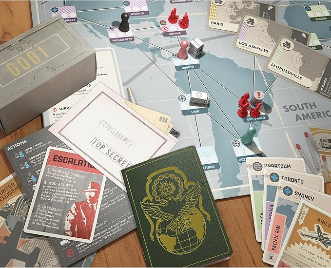 Pandemic Legacy Season 0 Board Game | Board Game for Adults and Family | Cooperative Board Game | Ages 14+ | 2 to 4 Players | Average Playtime 60 Minutes | Made by Z-Man Games