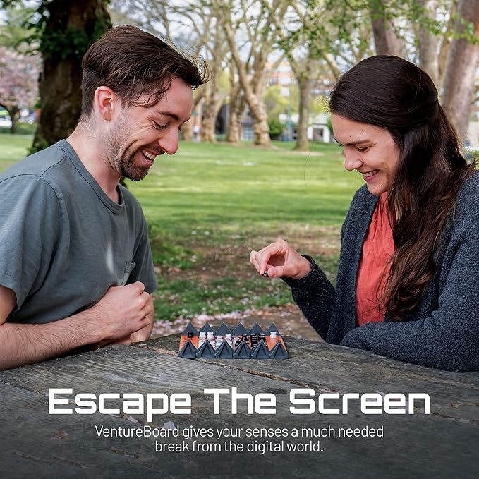 6 Inches Magnetic Unique Chess Set Board Game - 2 Extra Queens - Folding Board, Portable Travel Chess Board Game Pieces - Black/Grey