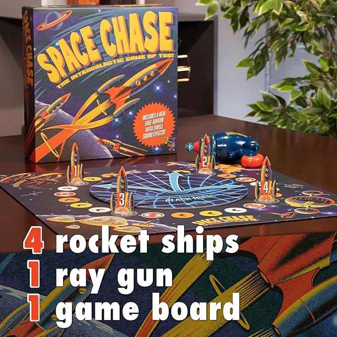 Space Chase Move Back to Home Tag Kids Board Games Ages 8-12 Family Game for Adults and Children 2-4 Players