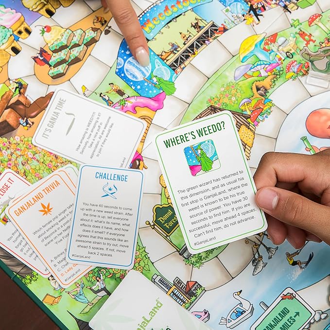 WHAT DO YOU MEME? Ganjaland EXPANSION Pack - 90 New Cards for The Epic Stoner Ganjaland Core Game