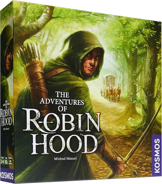 The Adventures of Robin Hood | A Kosmos Game | Family-Friendly, Cooperative, Role-Player, Story-Driven Game for 2 to 4 Players, Ages 10 and up