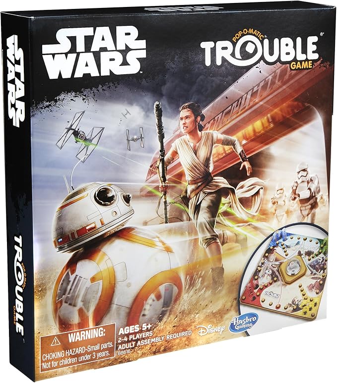 Hasbro Gaming Trouble Game: Star Wars Edition