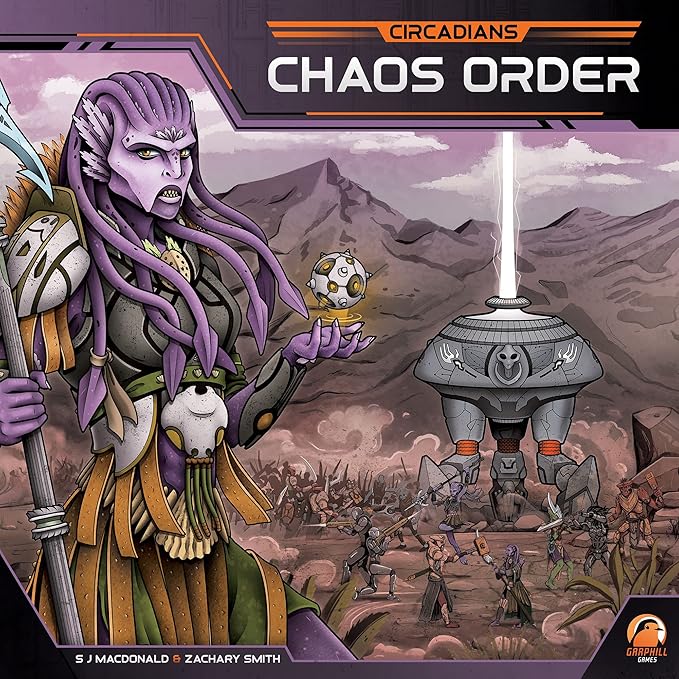 Renegade Game Studios Circadians: Chaos Order - Strategy Boardgame, Ages 14+, 2-5 Players, 120-240 Min