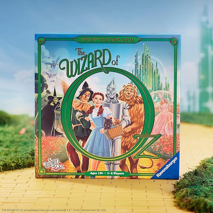 Ravensburger Wizard of Oz Adventure Book Game for Ages 10 & Up – Immersive Story-Based Gameplay | Detailed Miniatures | Ideal Gift for Brain Teaser Enthusiasts | Interactive Group Activity