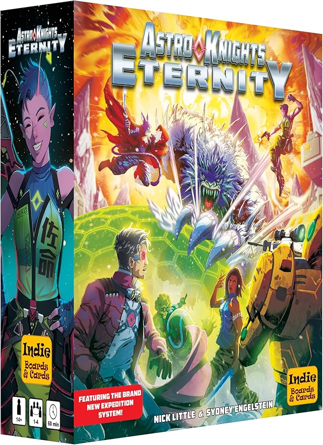 Astro Knights Eternity - Sci-Fi Cooperative Deck-Building Game by Indie Boards & Cards