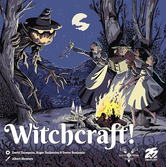 Witchcraft, Fast Playing Solitaire Card Game to Lead a Coven of Witches and Save The Village - 25th Century Games