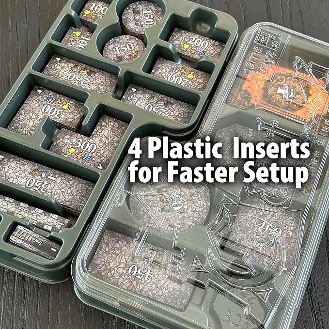 Castles of Mad King Ludwig 2nd Edition - Beautiful Award-Winning Family Strategy Board Game for Families, Adults, Kids - from The Creators of One Night Ultimate Werewolf - Build Neuschwanstein Castle