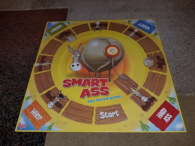 University Games Smart Ass Trivia Board Game for 2 or More Players, Ages 12 and Up