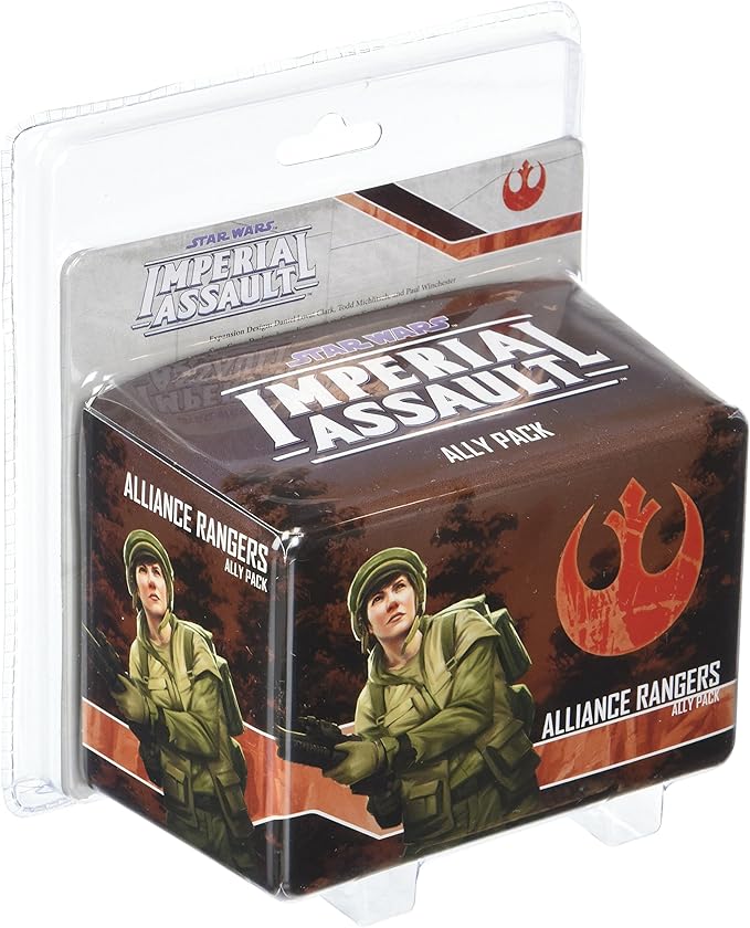 Fantasy Flight Games Star Wars Imperial Assault Board Game Alliance Rangers ALLY PACK - Epic Sci-Fi Miniatures Strategy Game for Kids and Adults, Ages 14+, 1-5 Players, 1-2 Hour Playtime,