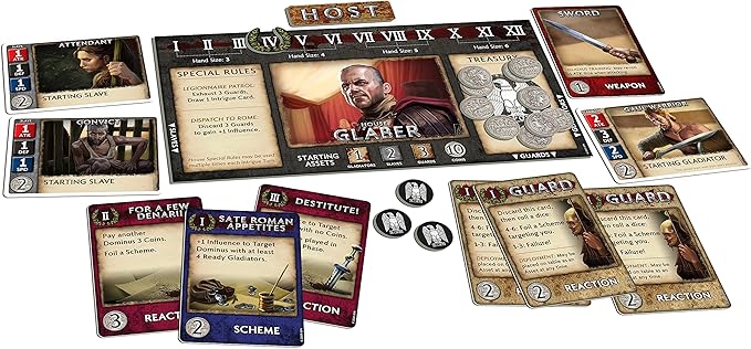 Gale Force Nine Spartacus: A Game of Blood and Treachery