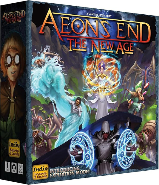 Aeon's End: The New Age - Cooperative Sci-Fi Fantasy Strategy Deck-Building Board Game for 1 to 4 Players, Ages 14+, 60 Minute Playtime by Indie Boards and Cards