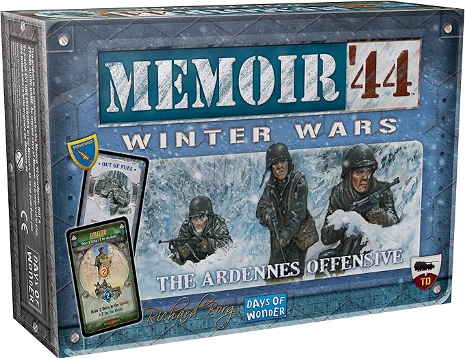Memoir '44 Winter Wars Board Game EXPANSION - Ten Scenarios, Winter Terrain Tiles and More! Strategy Game for Kids & Adults, Ages 8+, 2 Players, 30-60 Minute Playtime, Made by Days of Wonder