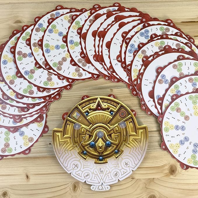 Tiwanaku - Sit Down! Strategy Board Game, Deduction Exploration Optimization, Pachamama Mother Earth Wheel, Play Solo Mode Or with Up to 4 Players, 30-60 Minute Play Time, for Ages 14+