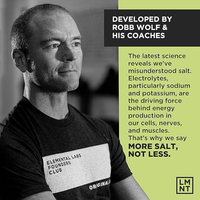 Drink LMNT Sparkling Electrolyte Drink - Citrus Salt | 12-Count