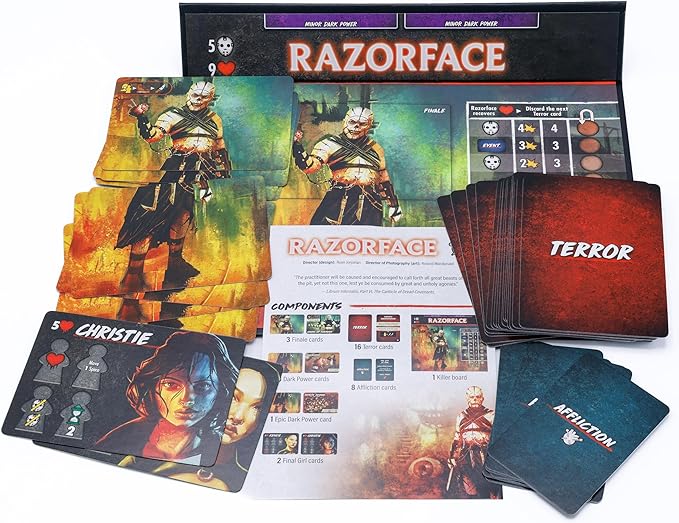 Horror Board Game - Final Girl - Hell to Pay - Feature Film Box - Core Box Required - 1 Player - 20-60 Minutes Gameplay - Teens & Adults, Ages 14+ (English Version)