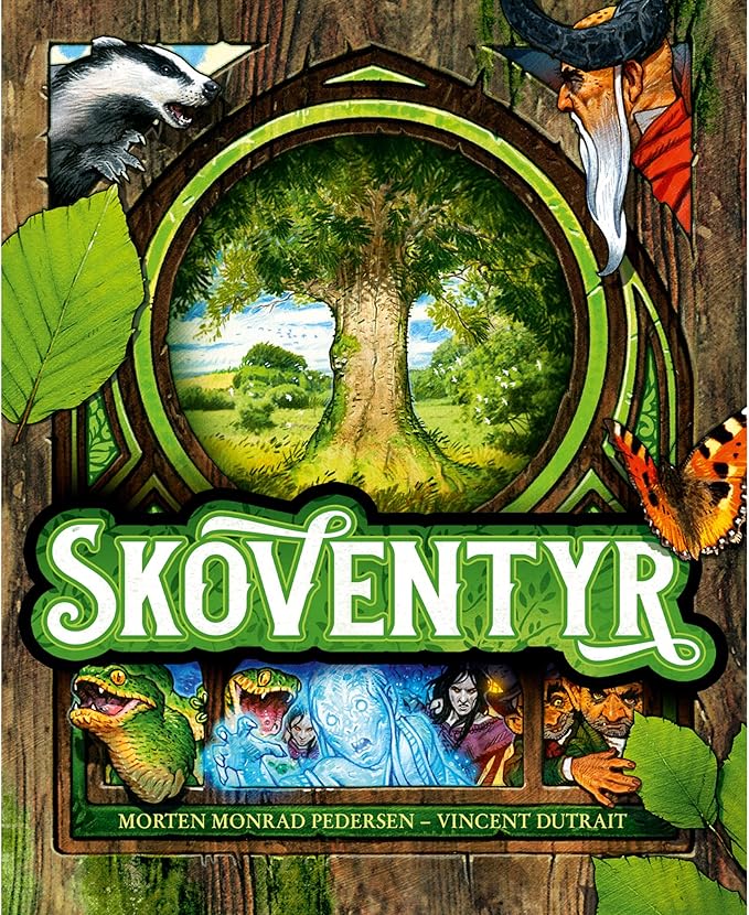 Skoventyr Board Game | Cooperative Strategy Game Based on Danish Mythology | 1-4 Players | Ages 10+