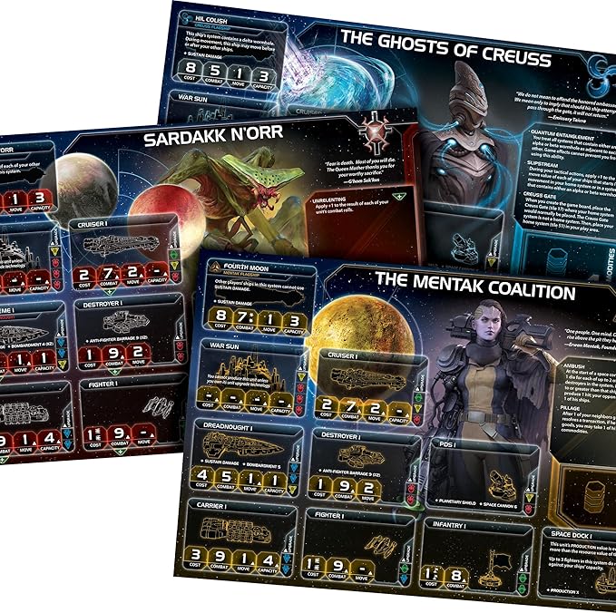 Twilight Imperium: 4th Edition Board Game - Epic Galactic Conquest! Sci-Fi Strategy Game, Adventure Game for Kids & Adults, Ages 14+, 3-6 Players, 4-8 Hour Playtime, Made by Fantasy Flight Games