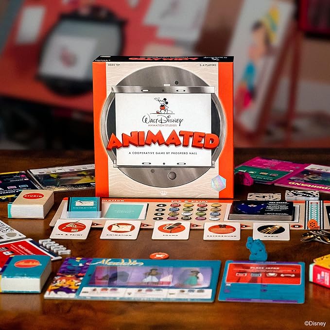 Funko Games: Disney Animated Strategy Game for 2-4 Players Ages 10 and Up