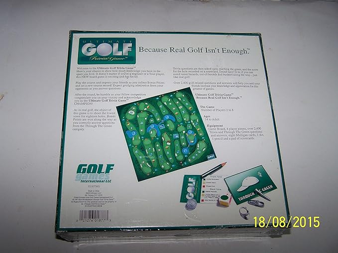 Ultimate Golf Trivia Game