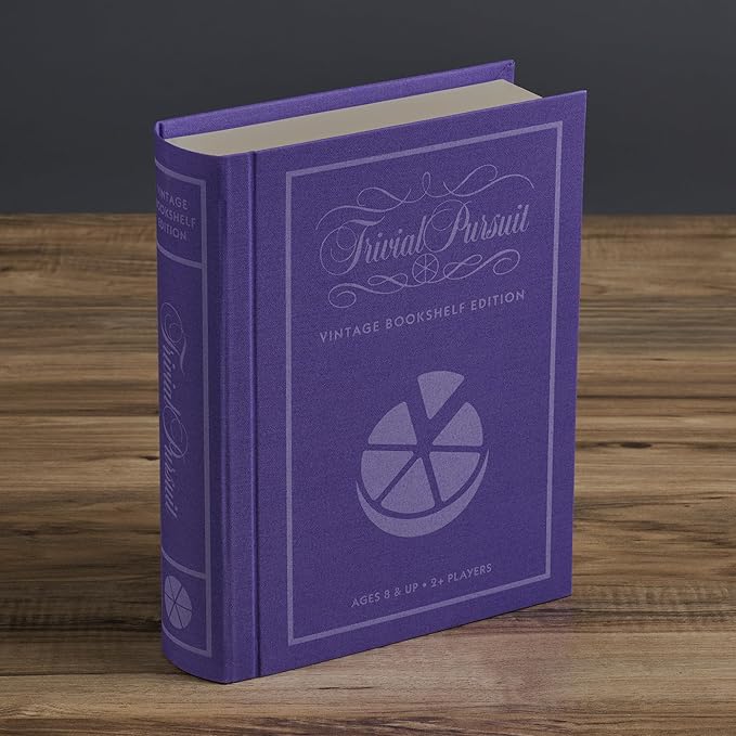 WS Game Company Trivial Pursuit Vintage Bookshelf Edition