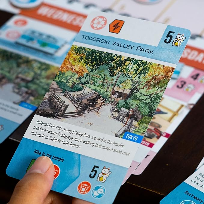 AEG Let's Go! to Japan Board Game | Storytelling & Travel Planning Strategy Card Game | Plan & Experience Your Dream Vacation | 1-4 Players | Ages 10+