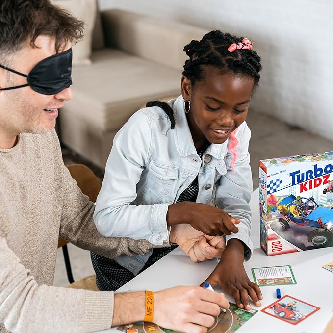 Scorpion Masqué Turbo Kidz | Dexterity Racing Game | Ages 7+ | 2 to 8 Players | 20 Minutes