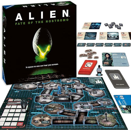 Ravensburger Alien: Fate of The Nostromo Board Game for Ages 10 & Up – A Cooperative Strategy Game of Suspense