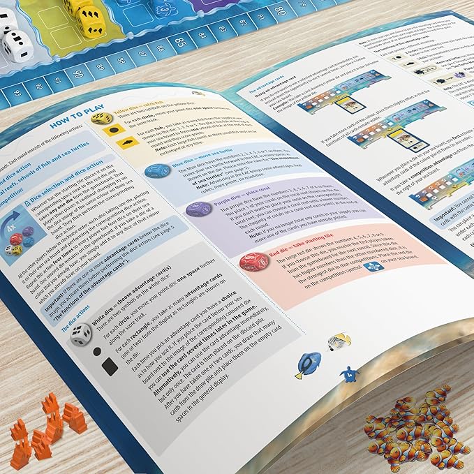 Australis | Explore The Nature of The Ocean | DICE Drafting Game | 2-4 Players | Ages 10 and UP | 60 Minute Playtime | THAMES & KOSMOS