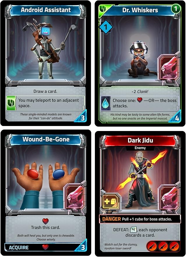 Renegade Game Studios, Clank! In! Space! A Deck-Building Adventure (RGS0594)