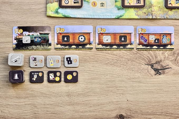 Great Western Trail El Paso Board Game - Fast-Paced Cattle Trade Strategy Game, Compact, Travel-Friendly for Kids & Adults, Ages 12+, 1-4 Players, 60-90 Min Playtime Made by Lookout Games