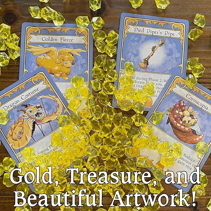 Pillage The Village! | Dragon Board Game for Adults & Teens | 2–6 Players | Chaotic Take-That | 20–30 Min Playtime | Fantasy Card Game | Great for Game Night & D&D Fans