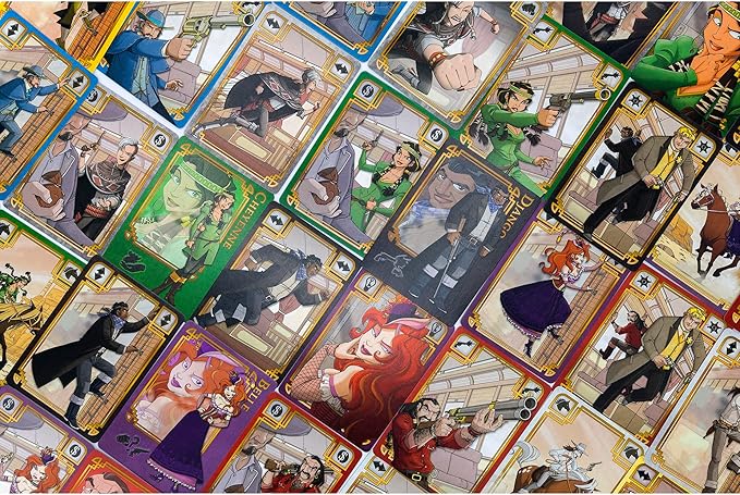 Colt Express BIG BOX - Wild West Adventure Board Game, Strategy Game for Kids & Adults, 2-9 Players, 40 Min Playtime, Ludonaute