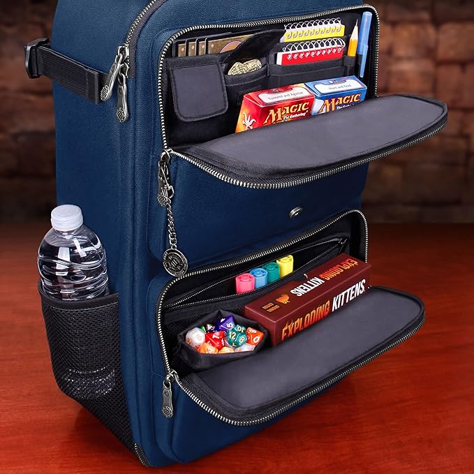 ENHANCE MTG Backpack TCG Card Storage - TCG Backpack for Deck Boxes, Sleeved Cards, Playmats, MTG Accessories